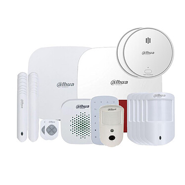 Dahua - Kit d'alarme IP Wifi - ARC3000H-03-FW2 Kit 13