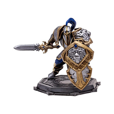 World of Warcraft - Figurine Human: Paladin / Warrior 15 cm pas cher