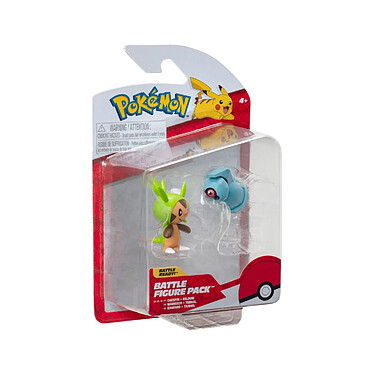 Avis Pokémon - Pack 2 figurines Battle Figure First Partner Set Marisson, Terhal 5 cm