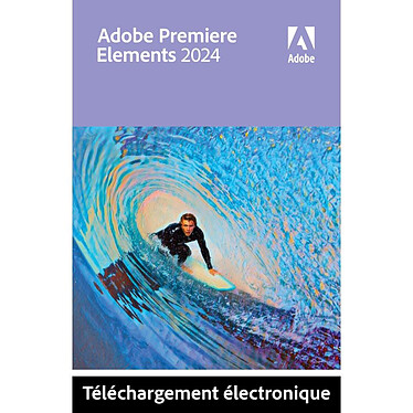 Adobe Premiere Elements 2024 - Licence perpétuelle - 2 PC - A télécharger