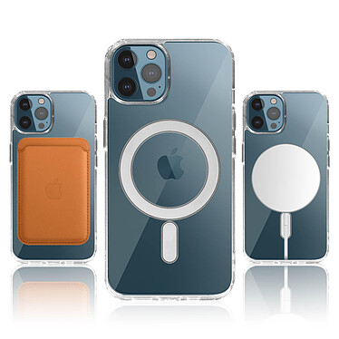 Avis Avizar Coque pour MagSafe pour iPhone 12 Pro Max Cercle magnétique Rigide Transparent