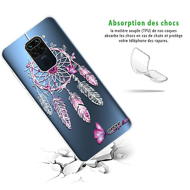 Avis Evetane Coque Xiaomi Redmi Note 9 360 intégrale transparente Motif Carpe diem Tendance