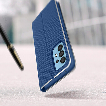Acheter Forcell Étui pour Samsung Galaxy A53 5G Carbone Porte-carte Support Vidéo  Luna Book Carbon Bleu