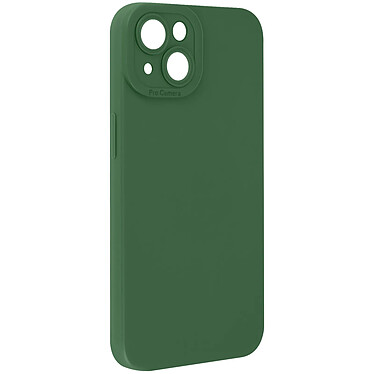 Avizar Coque pour iPhone 14 Silicone Mat Protection Caméra Vert