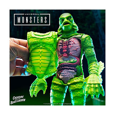 Acheter Universal Monsters - Figurine Super Cyborg Creature from the Black Lagoon (Full Color) 28 cm
