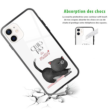 Avis Evetane Coque iPhone 12 Mini Coque Soft Touch Glossy Chuis pas du matin Design