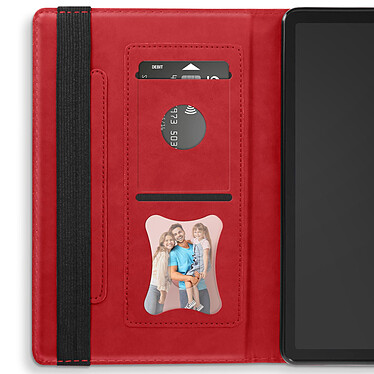Avis Avizar Étui pour Samsung Galaxy Tab A9 Portefeuille Multi-compartiment Support Vidéo  Rouge