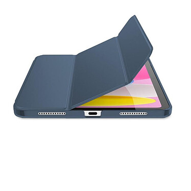 Acheter Evetane Étui Smart Cover iPad Mini (2021) 6eme Generation Bleu à Rabat avec Support