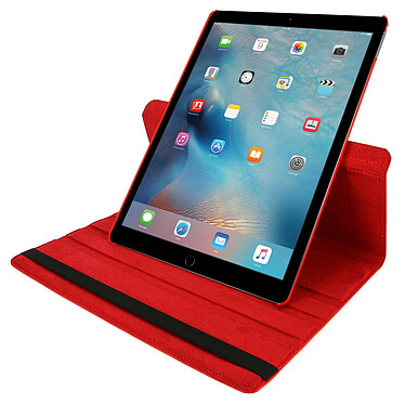 Avizar Housse pour iPad Pro 12.9 2015 et 2017 Multipositions Rouge - Support 360° pas cher