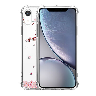 Avis Evetane Coque iPhone Xr anti-choc souple angles renforcés transparente Motif Chute De Fleurs