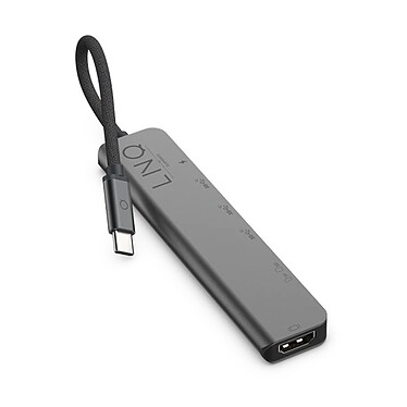 Acheter Linq Multiports USB-C 7-en-1 Gris