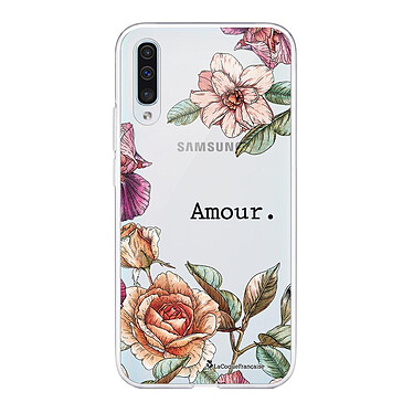 LaCoqueFrançaise Coque Samsung Galaxy A70 360 intégrale transparente Motif Amour en fleurs Tendance