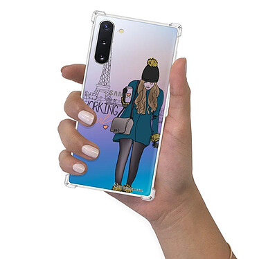 LaCoqueFrançaise Coque Samsung Galaxy Note 10 anti-choc souple angles renforcés transparente Motif Working girl pas cher