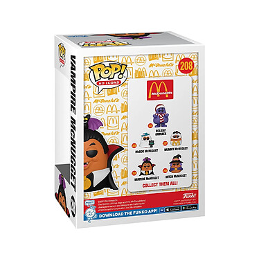 Avis McDonalds - Figurine POP! Vampire McNugget 9 cm