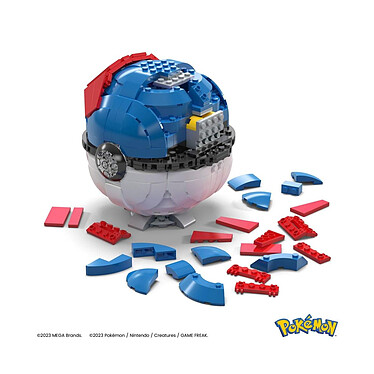 Acheter Pokémon - Jeu de construction Mega Construx Super Ball Géante 13 cm