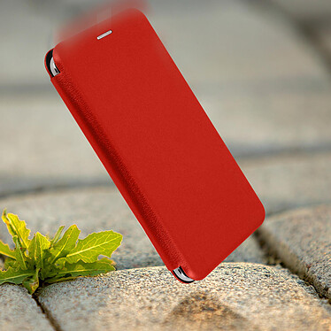 Avizar Housse Smartphone 3.8'' à 4.7'' Clapet Porte-carte Fonction Coulissante  Rouge pas cher