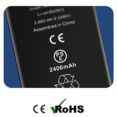 Acheter Clappio Batterie Sans BMS pour iPhone 13 Mini Capacité 2406mAh