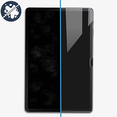 Dux Ducis Film pour Samsung Galaxy Tab S7 Plus 12.4 et S7 FE et Tab S9 Plus Verre trempé Résistant Anti-traces  Noir pas cher