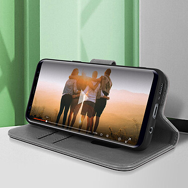 Avis Avizar Housse pour Samsung Galaxy S8 Clapet Portefeuille Fonction Support Vidéo  gris