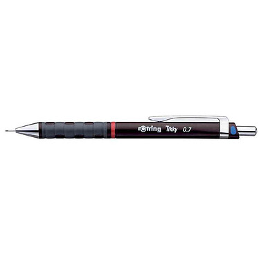 ROTRING Portemines Grip Tikky 0,7 mm Rouge vin