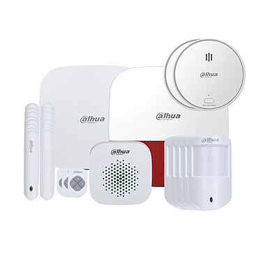 Dahua - Kit d'alarme IP Wifi - ARC3000H-03-GW2 Kit 9