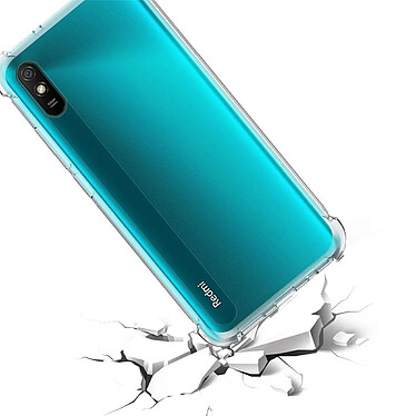 Acheter Evetane Coque Xiaomi Redmi 9A Anti-Chocs avec Bords Renforcés en silicone transparente Motif