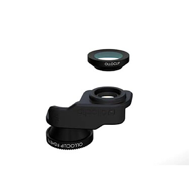 Acheter Olloclip SELFIES 3-IN-1 LENS pour iPhone 5/5S/SE Noir