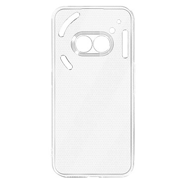 Avizar Coque pour Nothing Phone 2a Silicone Souple Design Fin Transparent