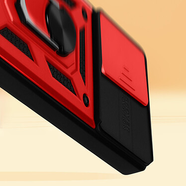 Acheter Avizar Coque pour Xiaomi 13 avec Cache caméra et Bague Support Vidéo  Rouge