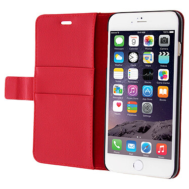 Avis Avizar Étui iPhone 6 Plus/6s Plus avec coque interne en silicone gel sur mesure - Rouge