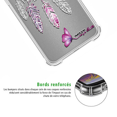 Acheter Evetane Coque OPPO Find X3 Lite Silicone antichocs Solides coins renforcés  transparente Motif Carpe diem