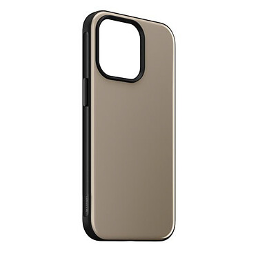 Nomad Coque pour iPhone 13 Pro Soft-touch Compatible MagSafe Métal Marron