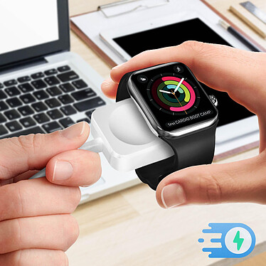 Avis Avizar Câble Chargeur magnétique Apple Watch Charge rapide et sécurisée Blanc