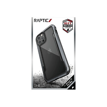 Raptic Coque pour iPhone 12 Pro Max Defense Shield Noir pas cher