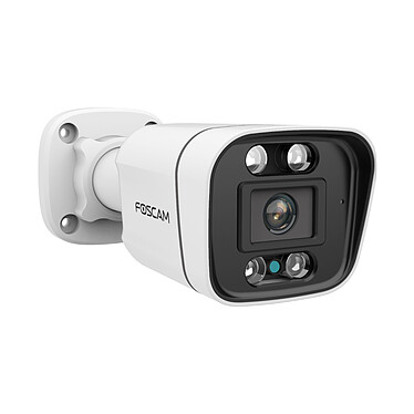 Foscam - Caméra IP extérieure avec spots - V5EP Blanc pas cher