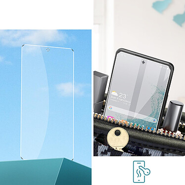 Avis Avizar Film pour Samsung Galaxy A54 5G Plastique Flexible Adhésion Totale  Transparent