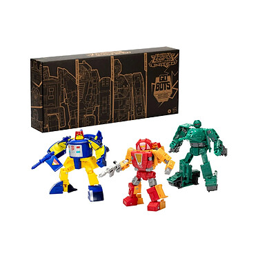 Avis Transformers Legacy United Deluxe Class - Pack 3 figurines Go-Bot Guardians 14 cm