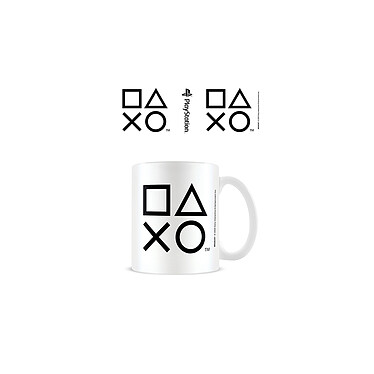 Sony PlayStation - Mug Shapes Black