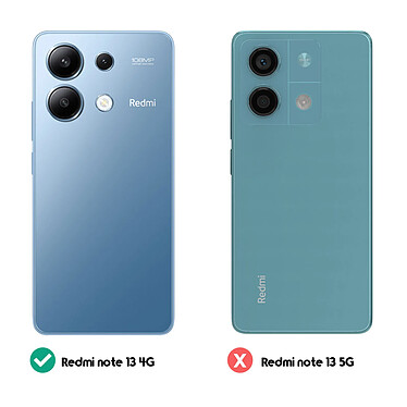 Acheter Avizar Étui pour Xiaomi Redmi Note 13 4G Porte-carte Support Vidéo Bleu Nuit