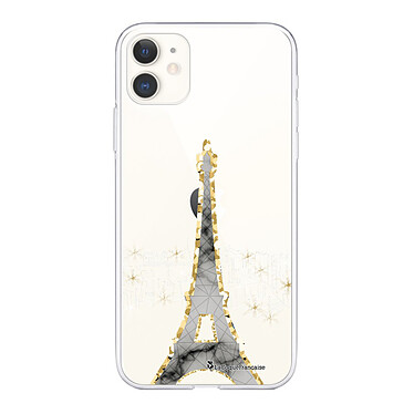 LaCoqueFrançaise Coque iPhone 11 360 intégrale transparente Motif Illumination de paris Tendance