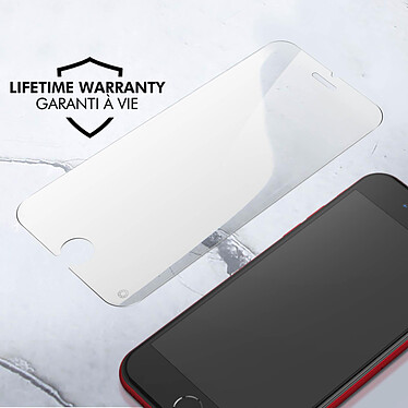 Acheter Force Glass Verre Trempé pour iPhone 6, 6s, 7, 8, SE 2020, SE 2022 Dureté 9H+ Garantie à vie  Transparent