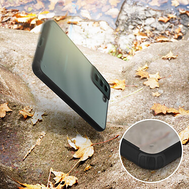Acheter Avizar Coque Samsung Galaxy S22 Rigide Ultra-fine Contours Surélevés noir Givré