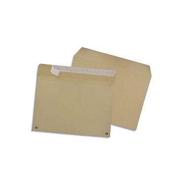 Acheter GPV Boîte de 250 enveloppes kraft brun C4 229x324 90 g/m² bande de protection