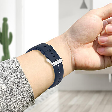Acheter Avizar Bracelet pour Huawei Watch 3 Pro Silicone Souple Bleu Nuit