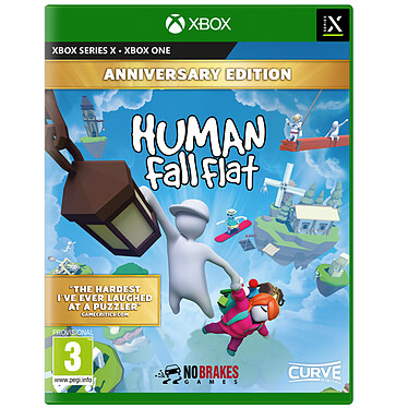 Human Fall Flat Anniversary Edition XBOX SERIE X / XBOX ONE Jeux VidéoJeux Xbox Series X - Human Fall Flat Anniversary Edition XBOX SERIE X / XBOX ONE