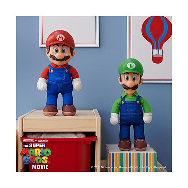 Acheter Super Mario Bros. le film - Peluche Luigi 30 cm
