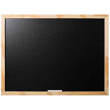 BI-OFFICE Tableau noir Optimum, 600 x 450 mm, pin