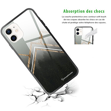 Avis LaCoqueFrançaise Coque iPhone 12 Mini Coque Soft Touch Glossy Trio Forêt Design