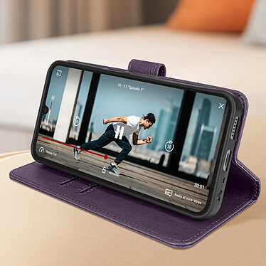 Avis Avizar Étui pour Samsung Galaxy A05s Portefeuille et Support Vidéo Violet