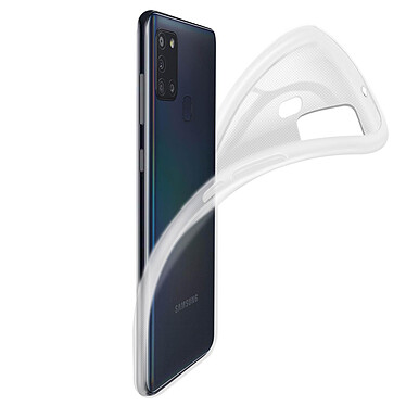 Avizar Coque Samsung Galaxy A21s Silicone Flexible Résistant Ultra-fine Transparent pas cher